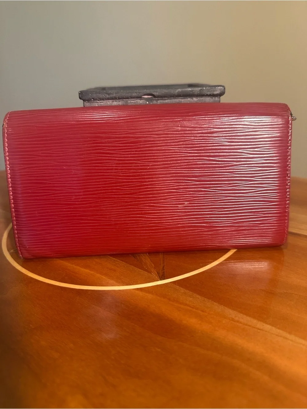 Authentic Louis Vuitton Epi Pochette Porte-Monnaie Credit Long Wallet.